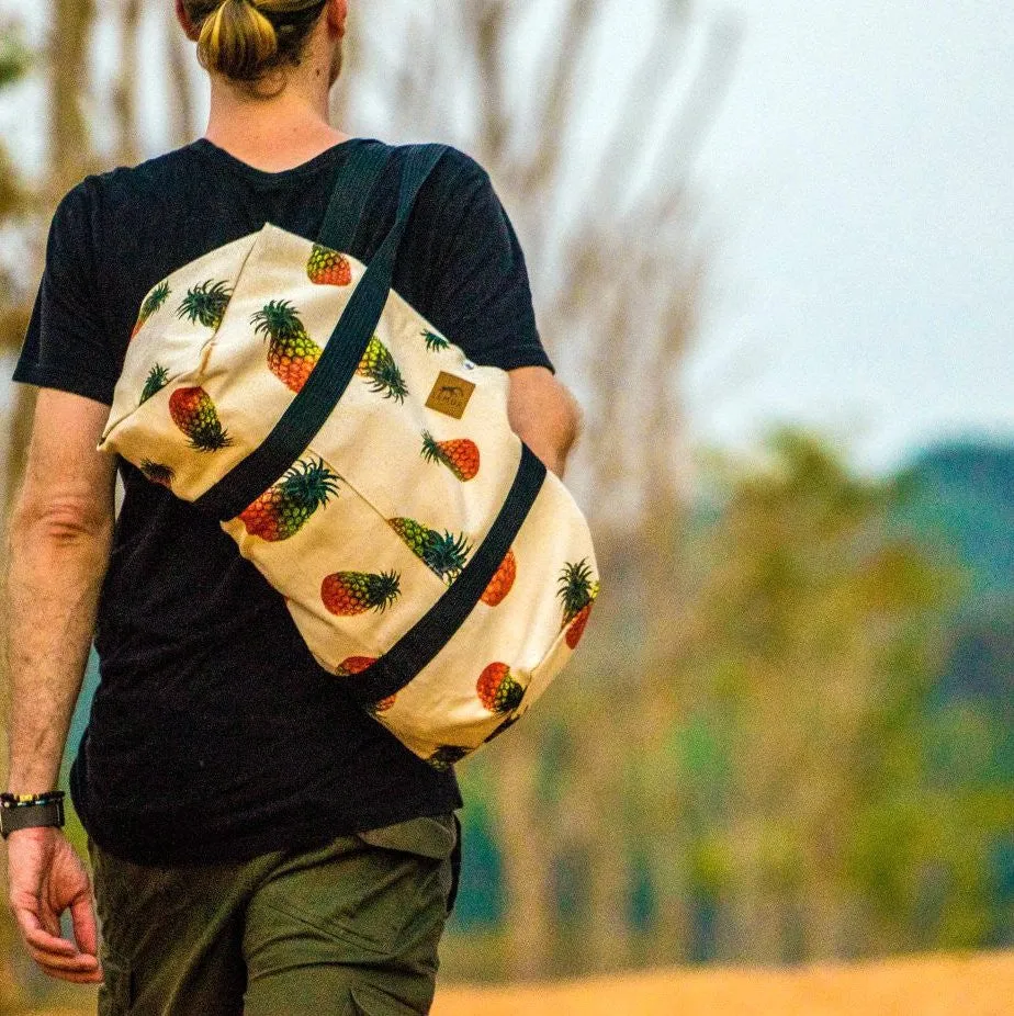 Pineapple Canvas Duffle Bag