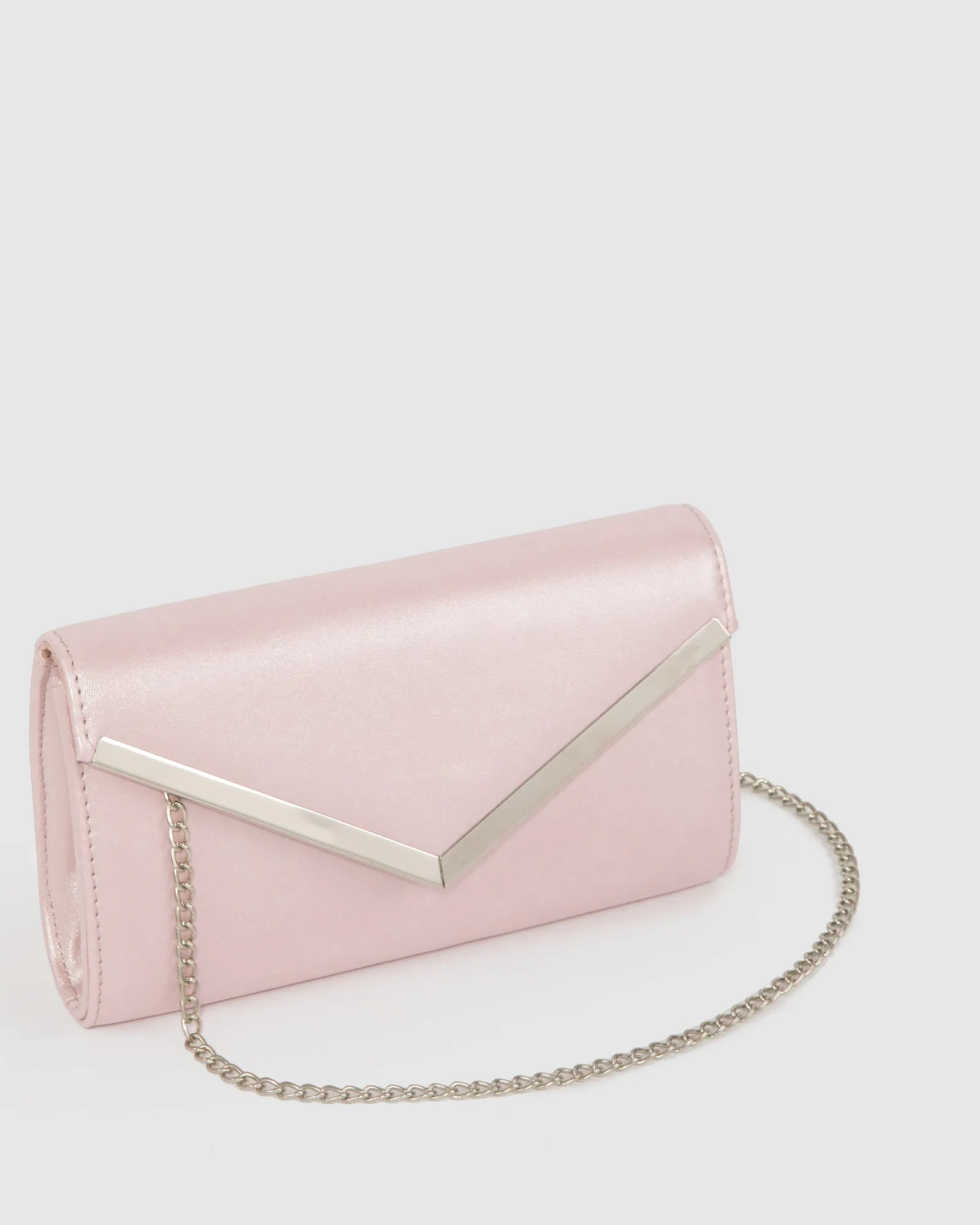 Pink Cindy Evening Clutch Bag