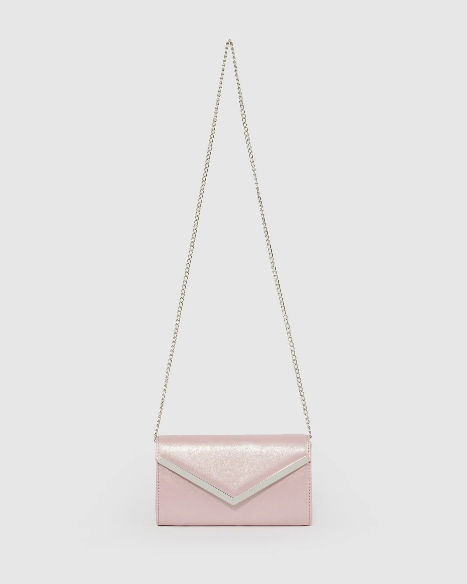 Pink Cindy Evening Clutch Bag