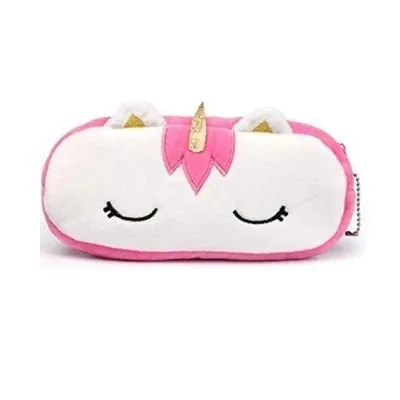 Pink Unicorn Pen Pencil Zipper Pouch