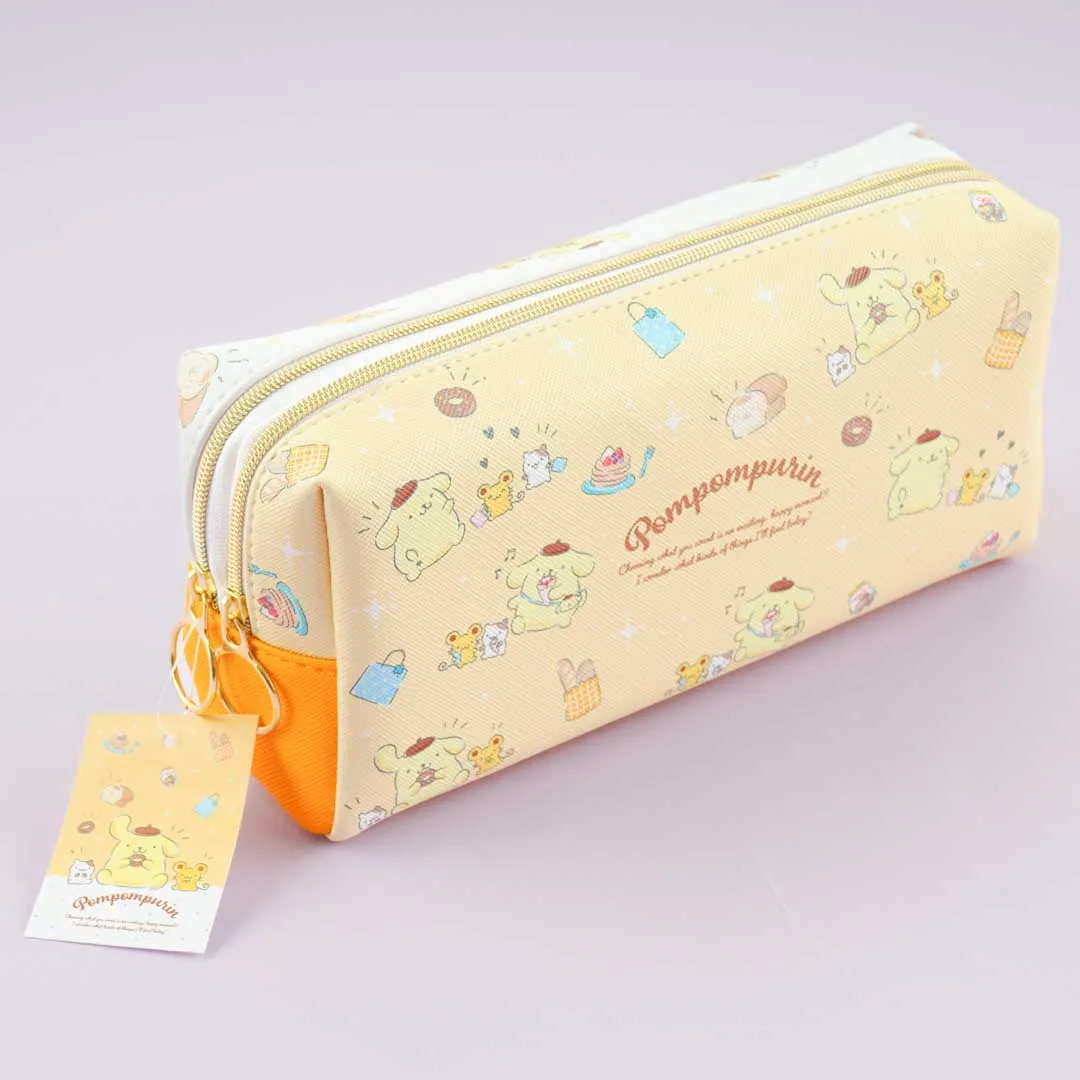 Pompompurin & Friends Picnic Double Layer Pen Case