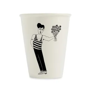 Porcelain cup - Charming Rocco