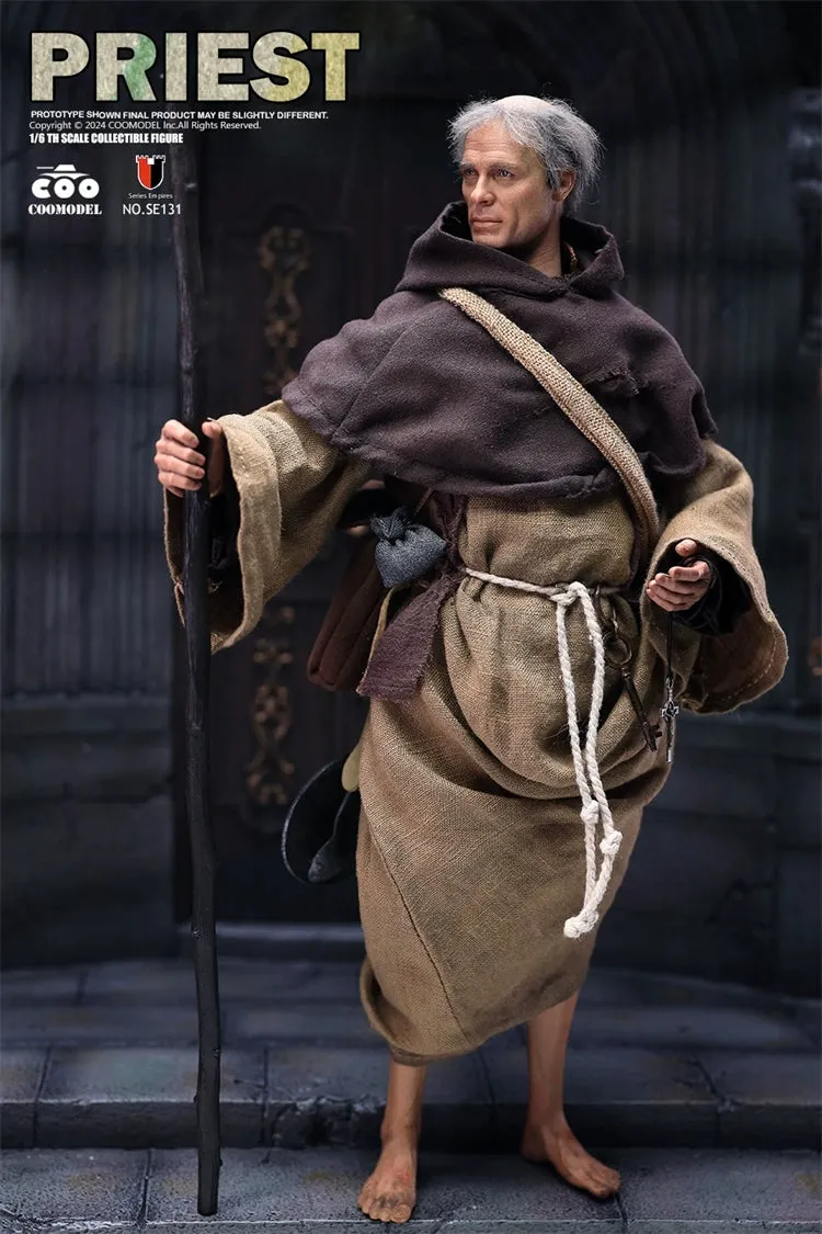 Pre-order 1/6 COOMODEL SE131 Series Of Empires - Medieval Priest Action Figure