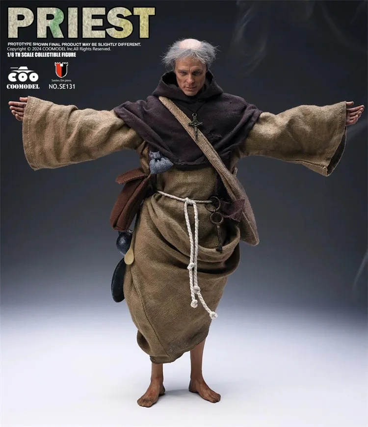 Pre-order 1/6 COOMODEL SE131 Series Of Empires - Medieval Priest Action Figure