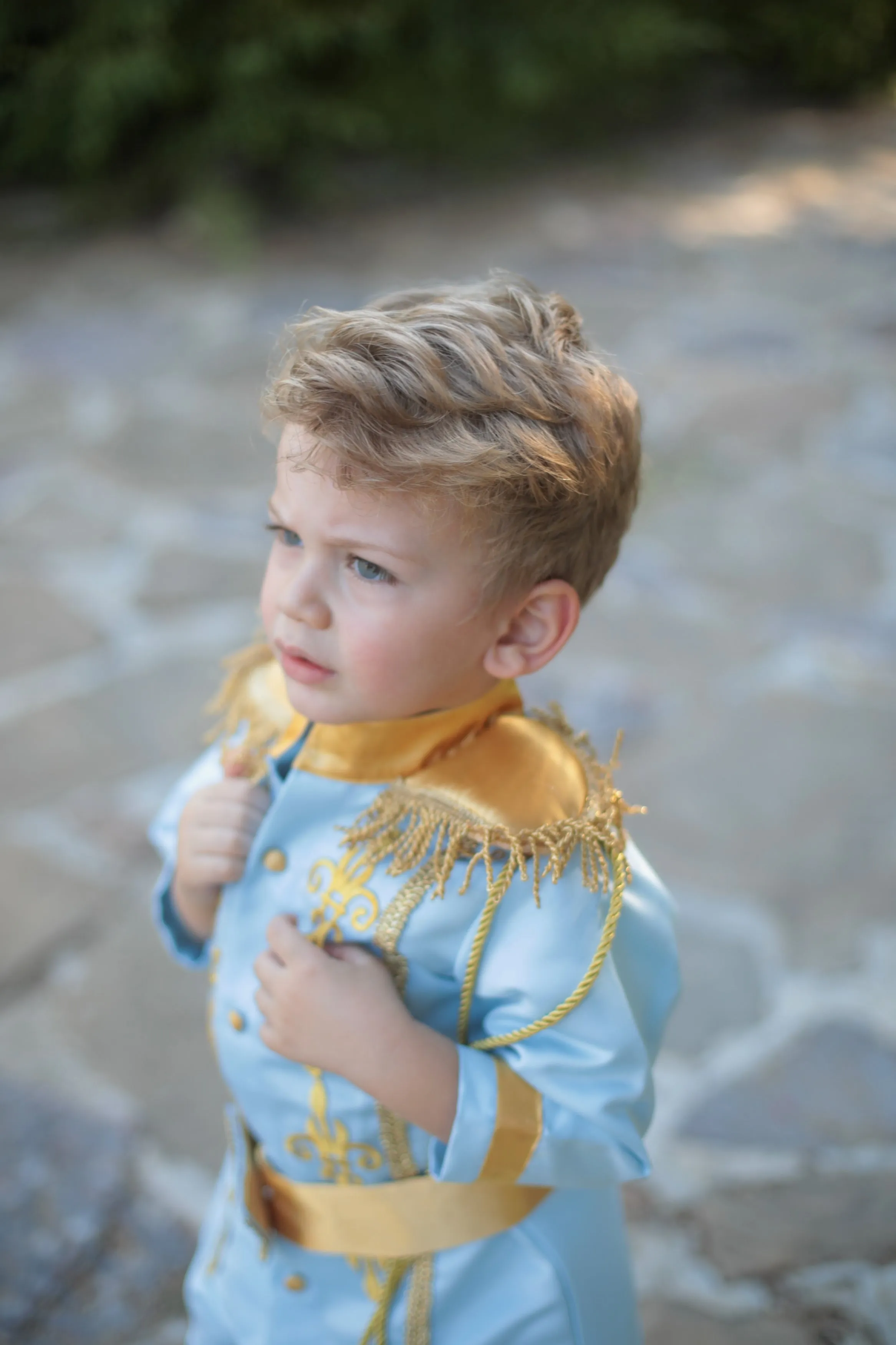 Prince charming costume sky blue