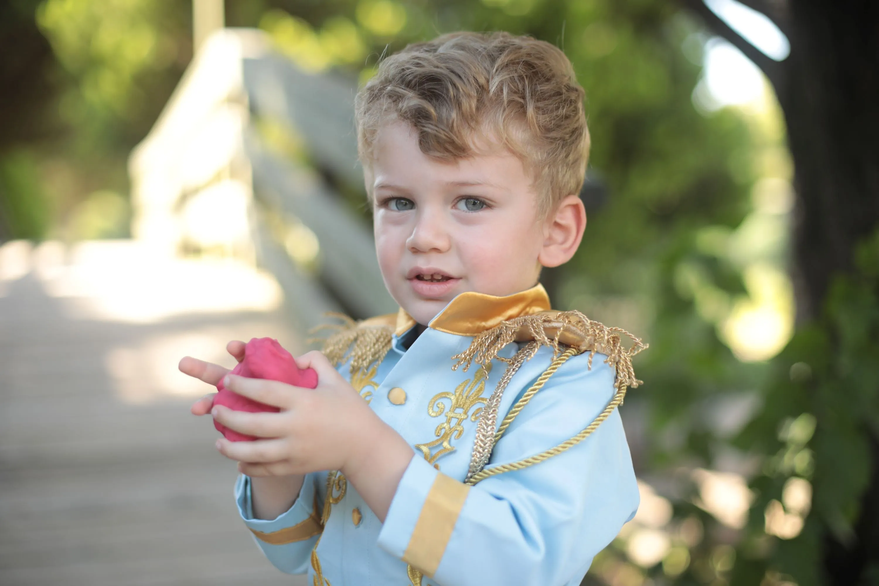 Prince charming costume sky blue