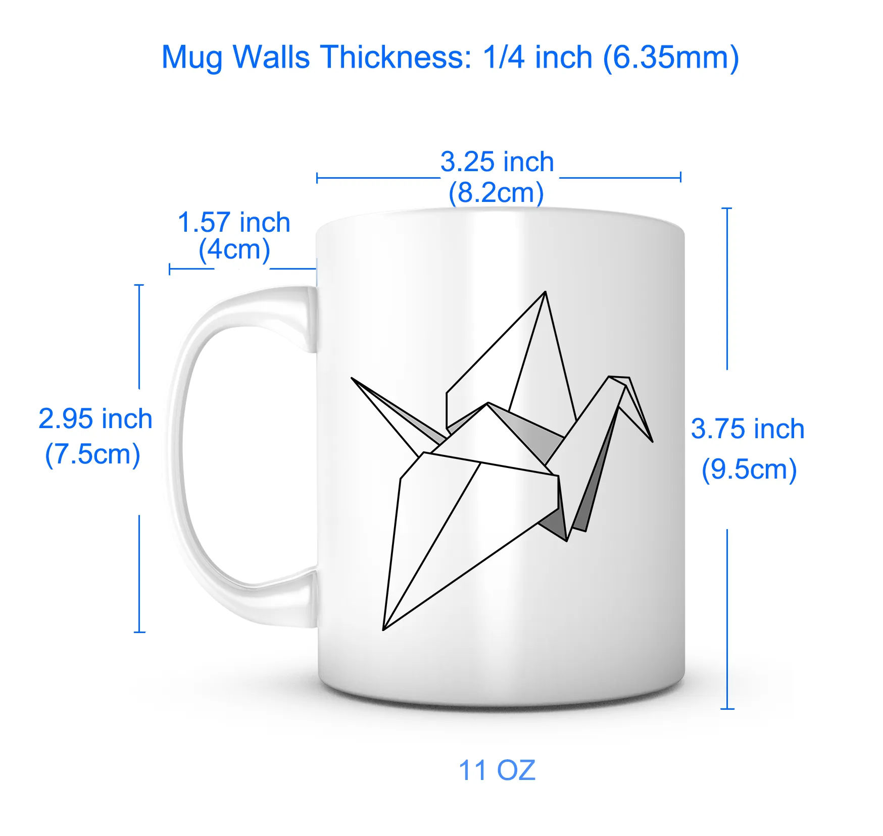 "Single Crane" Mug