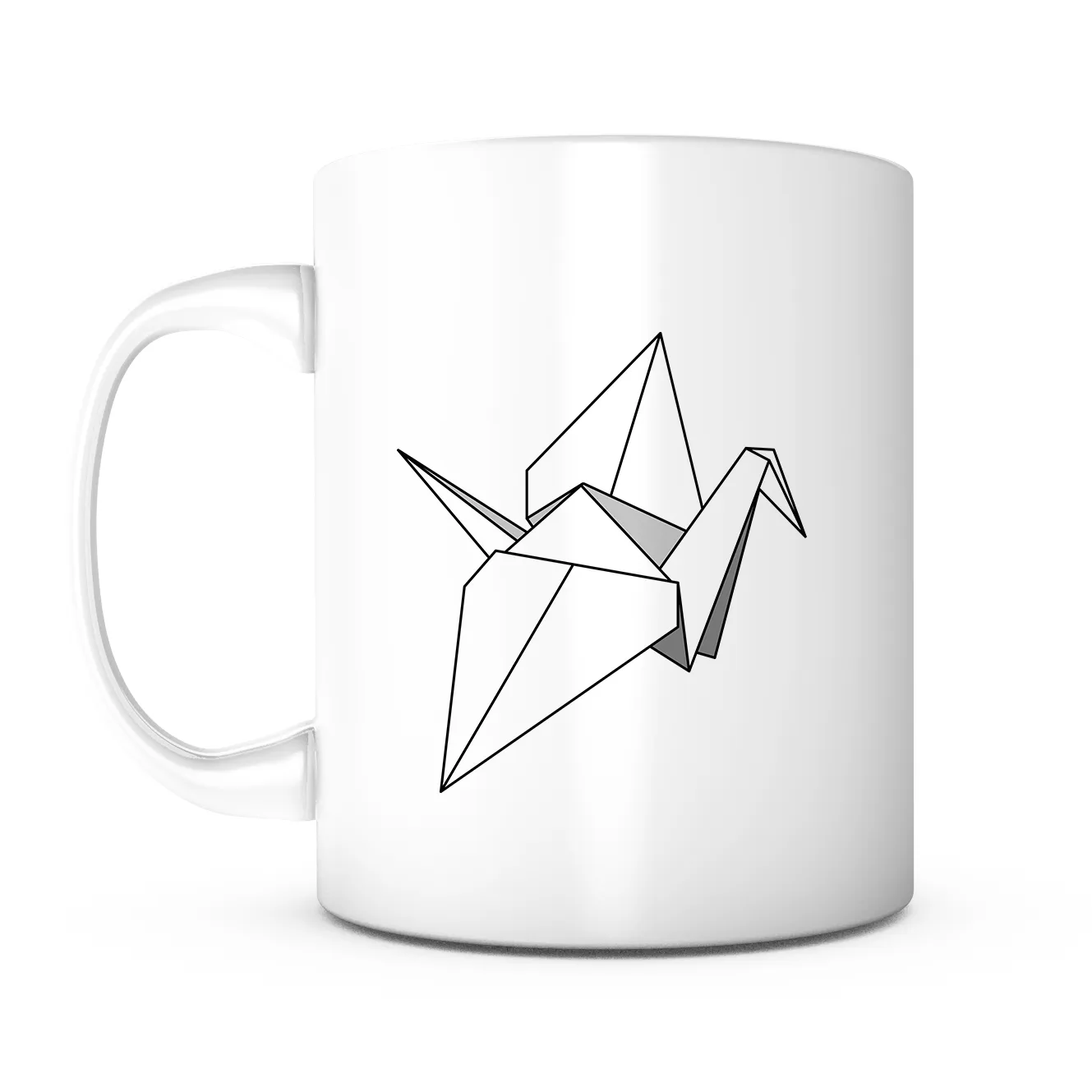 "Single Crane" Mug