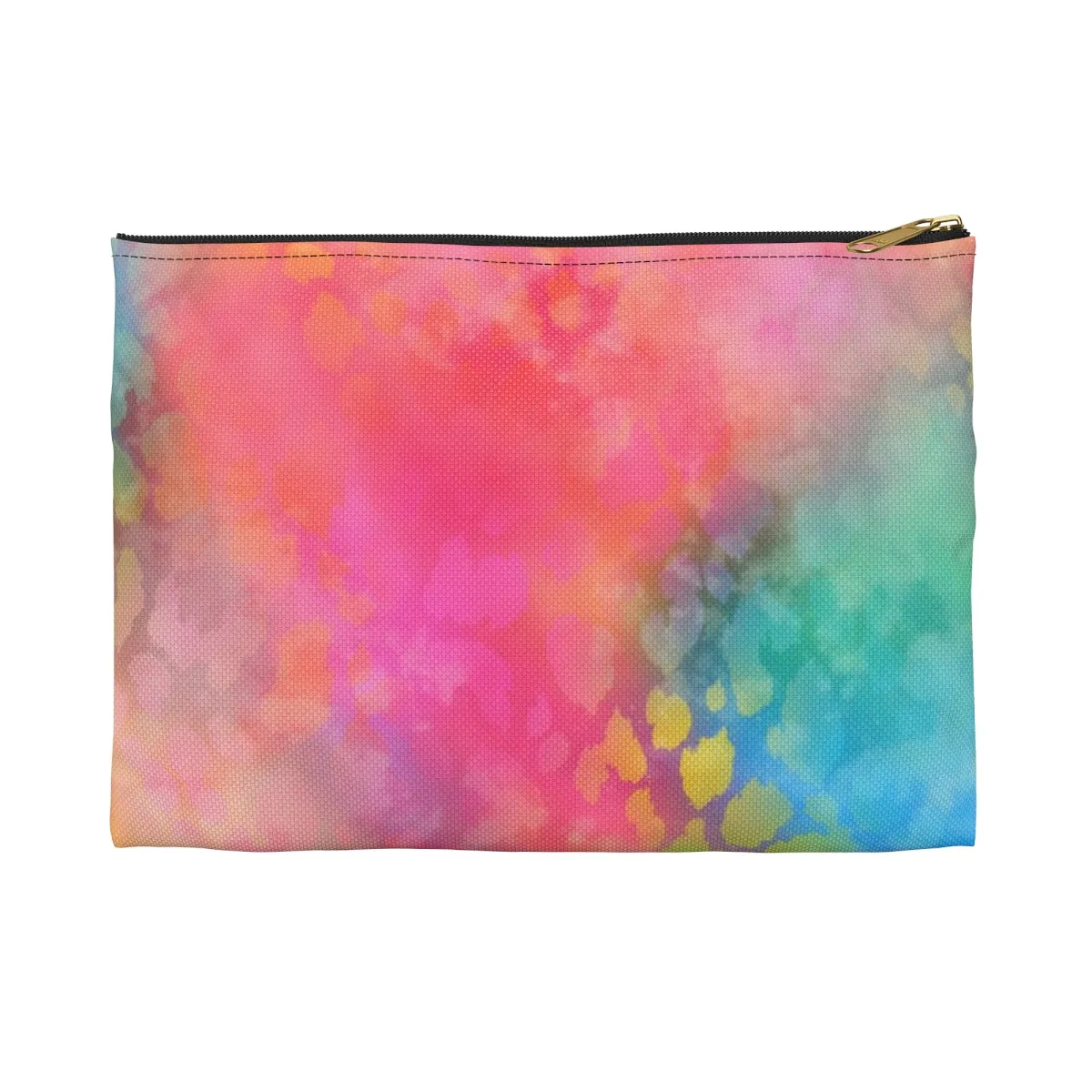 Rainbow Cotton Floss Zippered Accessory Pouch (FWS)