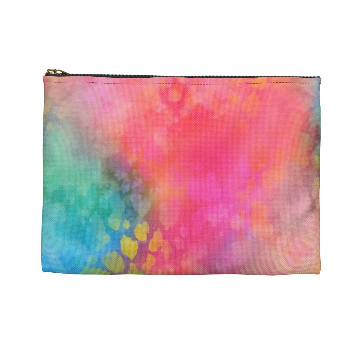 Rainbow Cotton Floss Zippered Accessory Pouch (FWS)