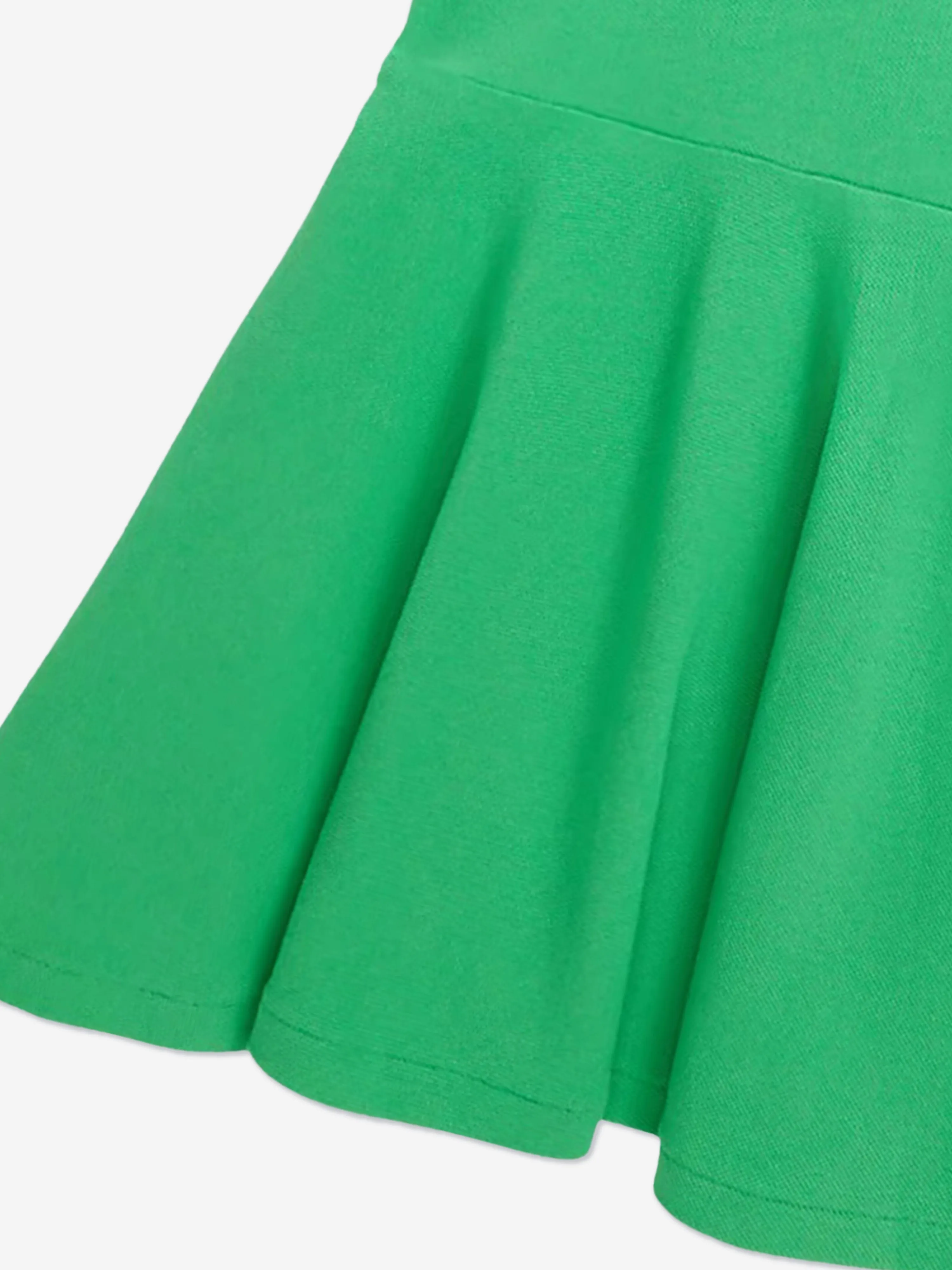 Ralph Lauren Girls Polo Dress in Green