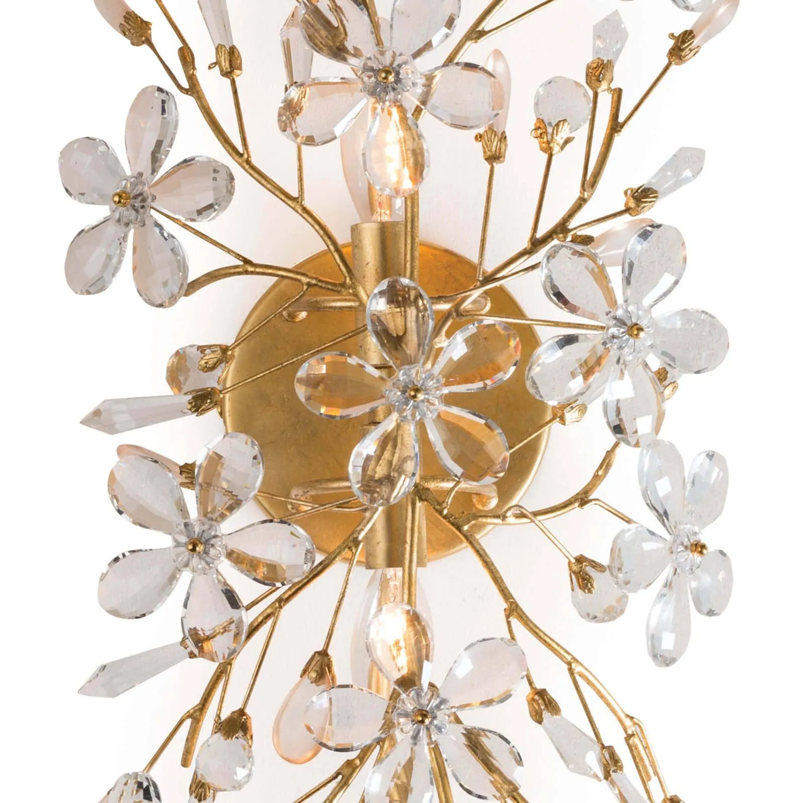 Regina Andrew  Cheshire Sconce (Gold Leaf)