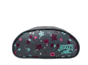 Roots Grey Floral Pencil Case