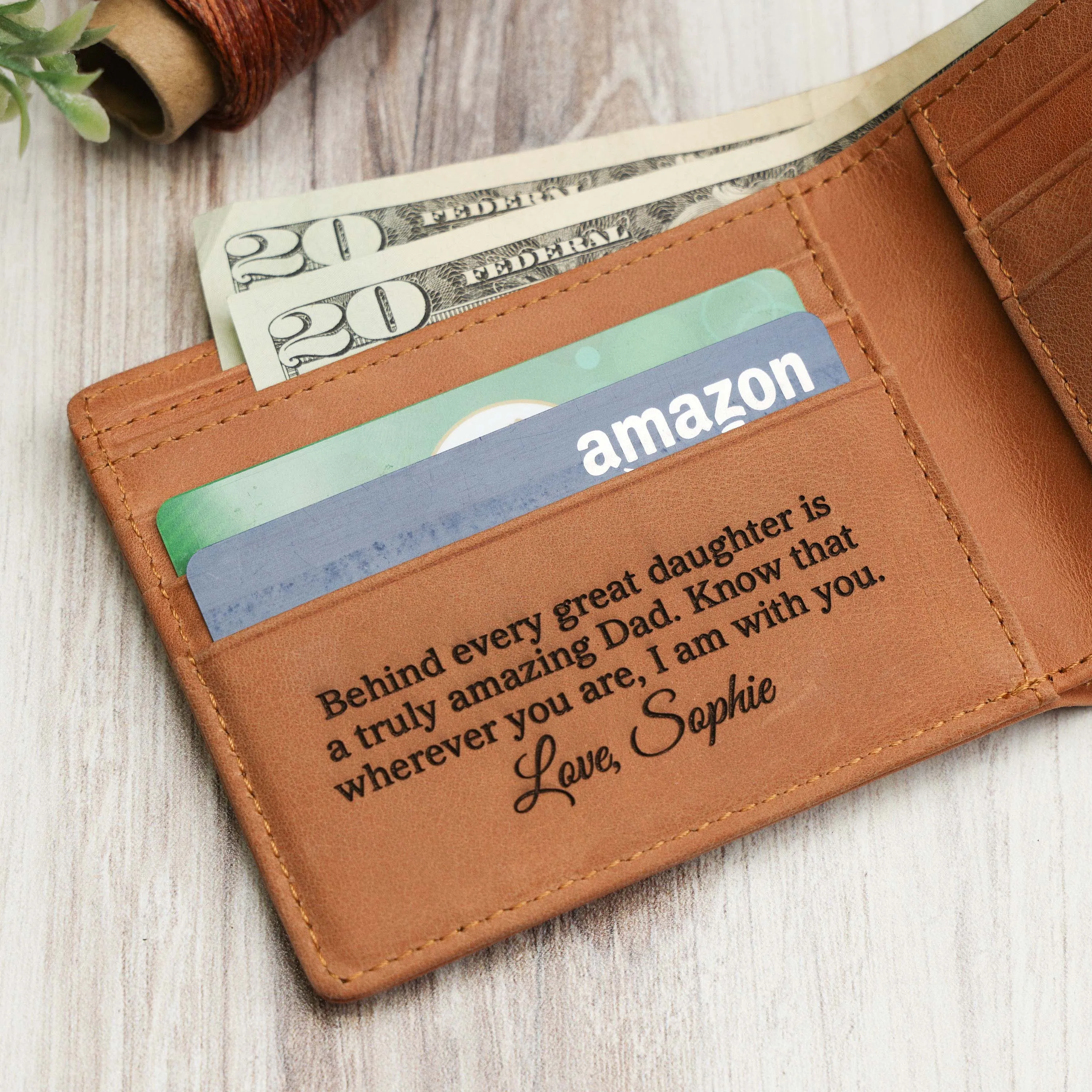 Saddle Brown Standard Wallet | The Original