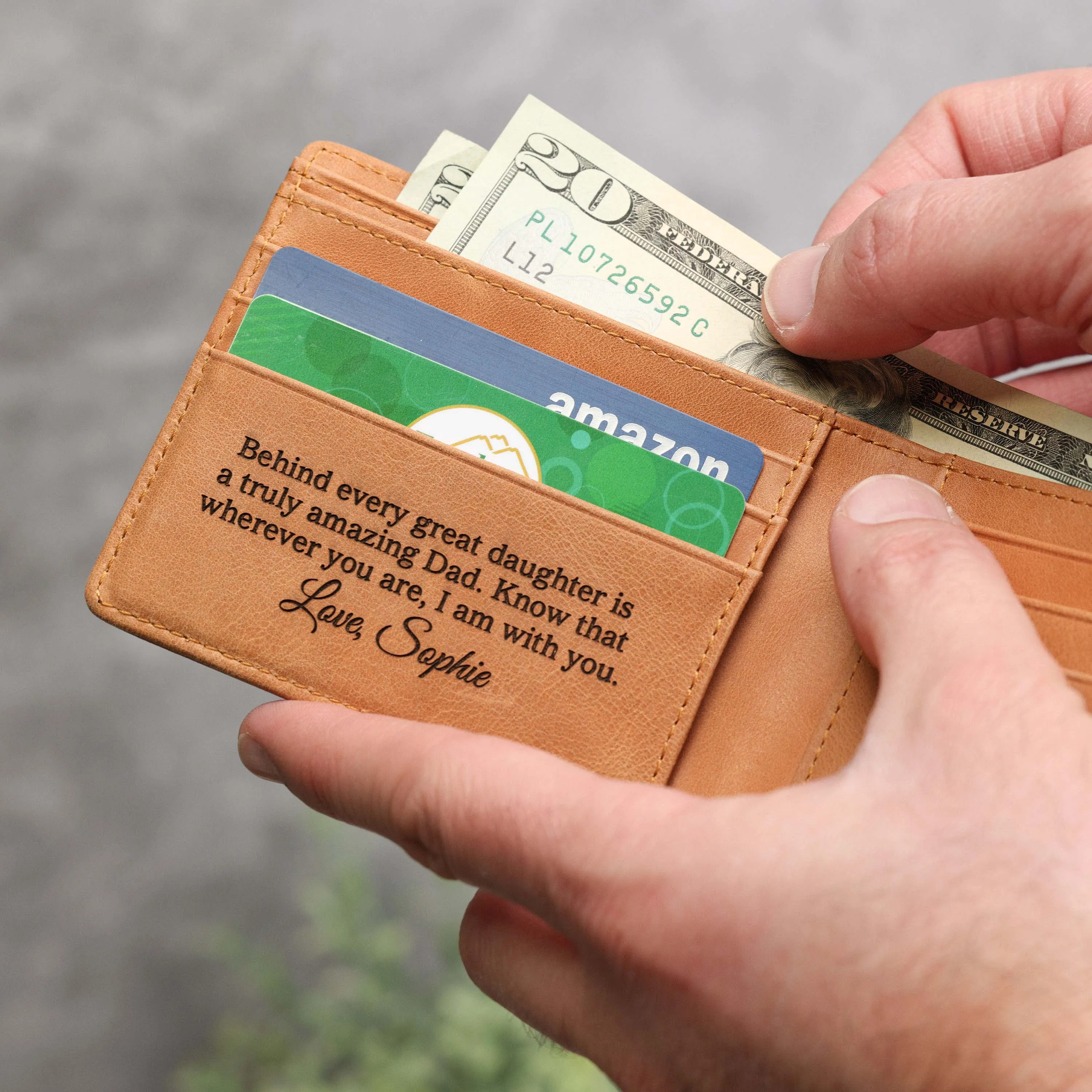 Saddle Brown Standard Wallet | The Original