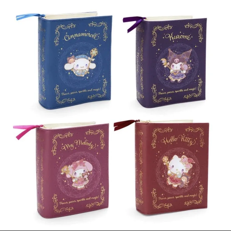 Sanrio Magic Book Little Hand Pouch | Hello Kitty My Melody Kuromi Cinnamoroll