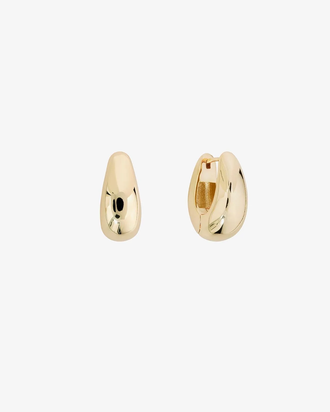 Shashi Gold Odyssey Hoop Earrings