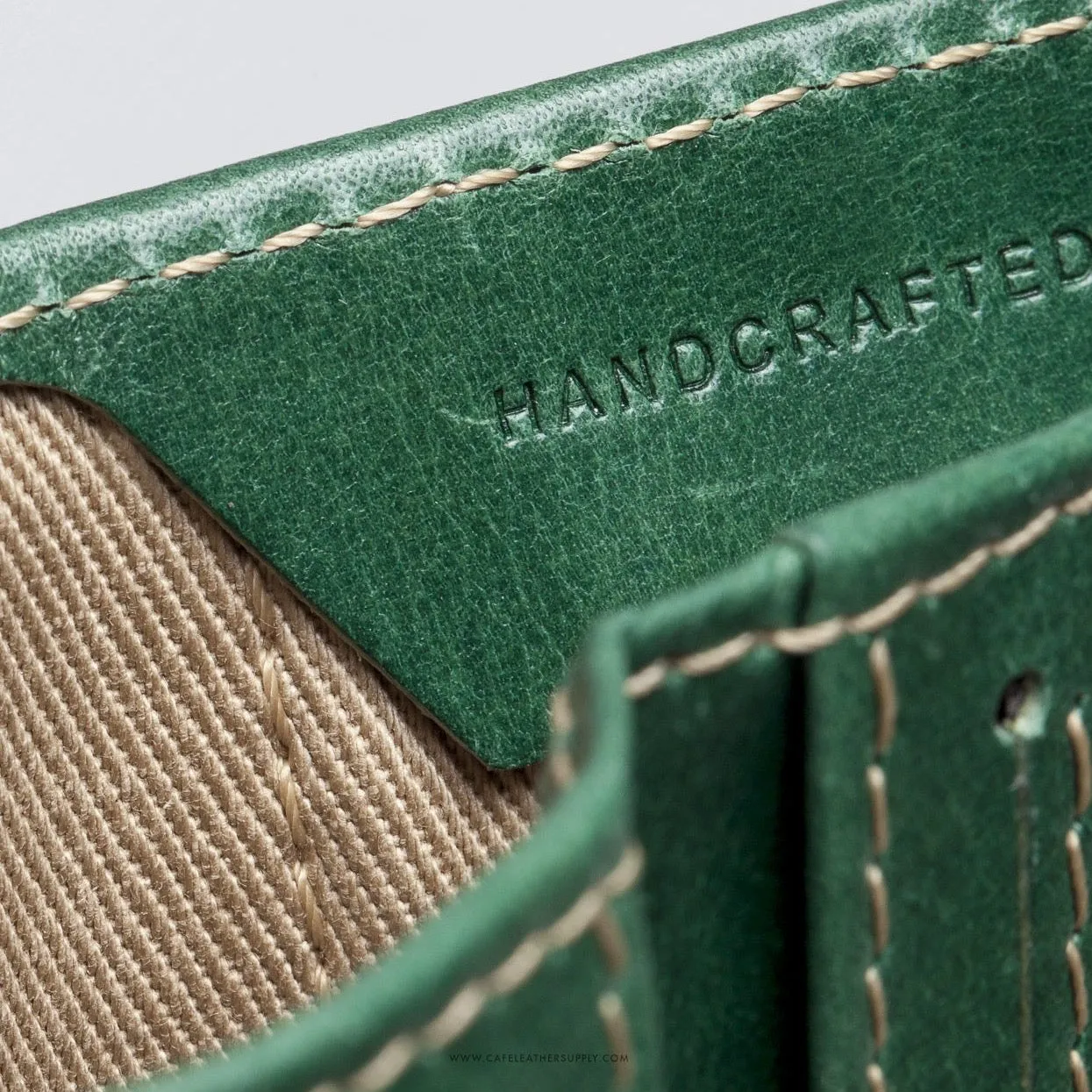 Slim Leather Wallet Costa Rica - Green