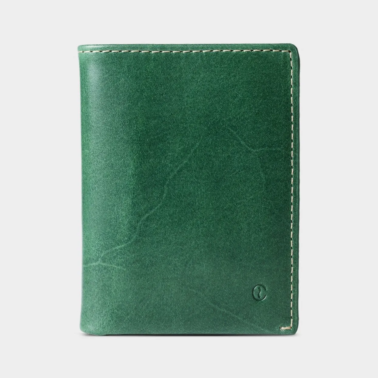 Slim Leather Wallet Costa Rica - Green