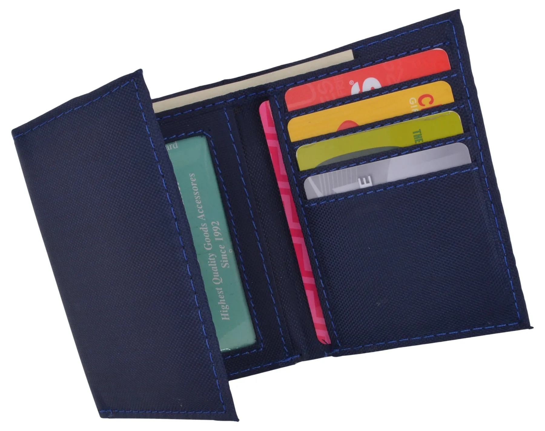 Slim Thin Trifold Boys Credit Card ID Holder Men's Wallet Colors!!!