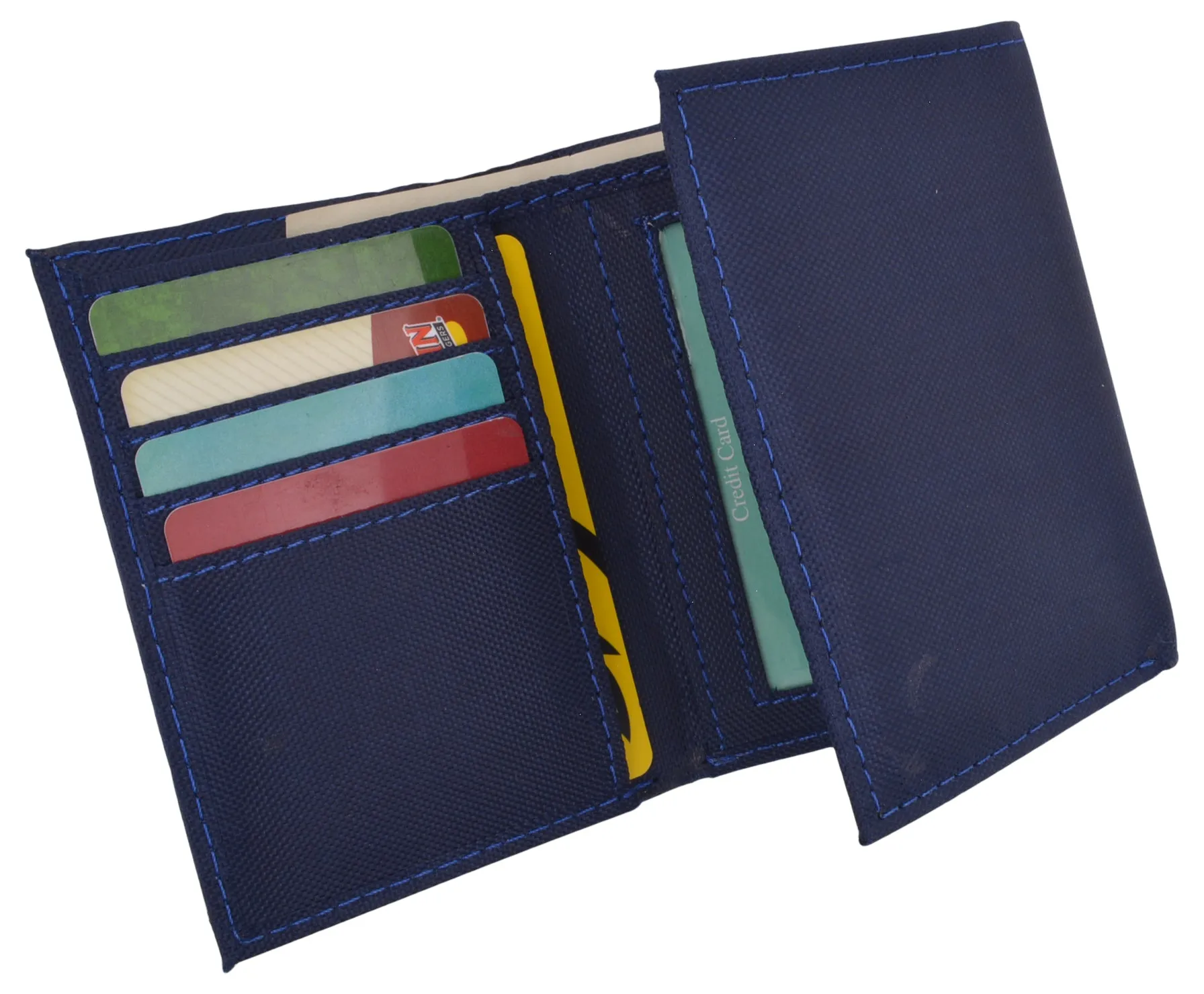 Slim Thin Trifold Boys Credit Card ID Holder Men's Wallet Colors!!!