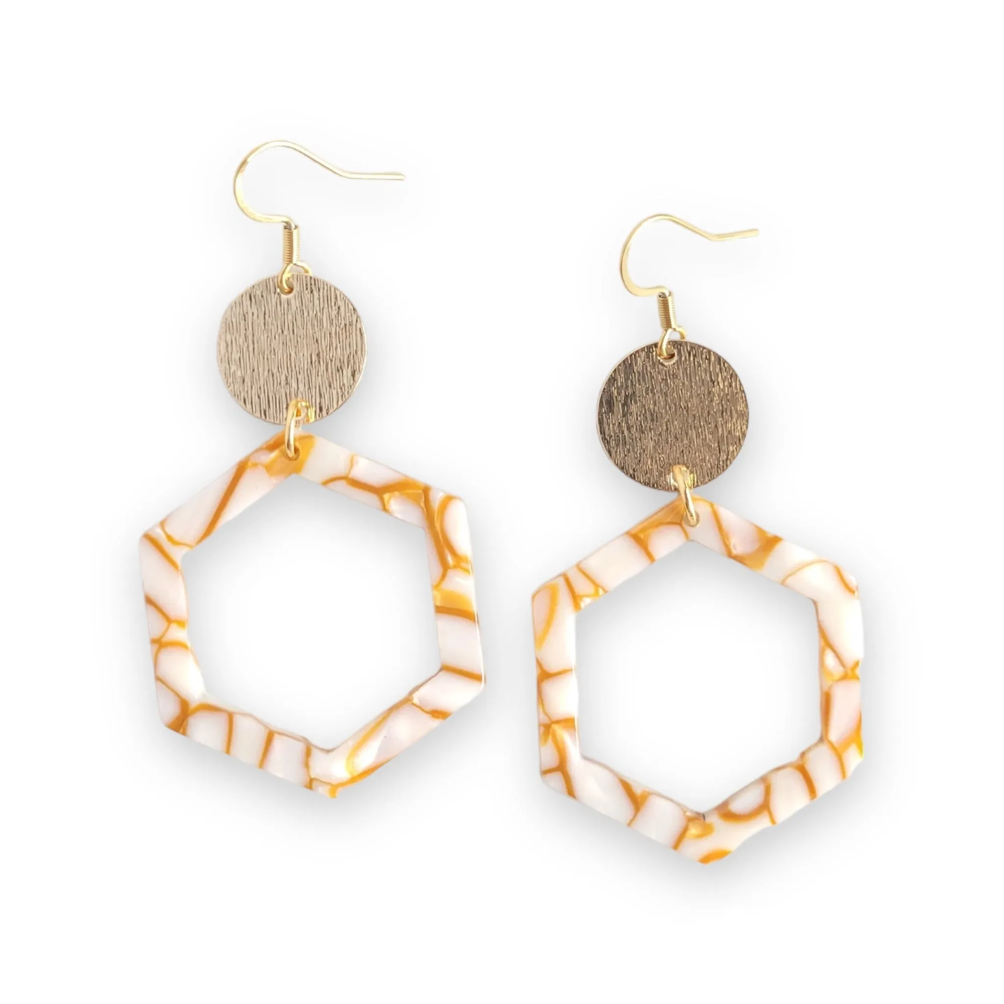 Spiffy & Splendid Lennox Earrings in Pumpkin Spice