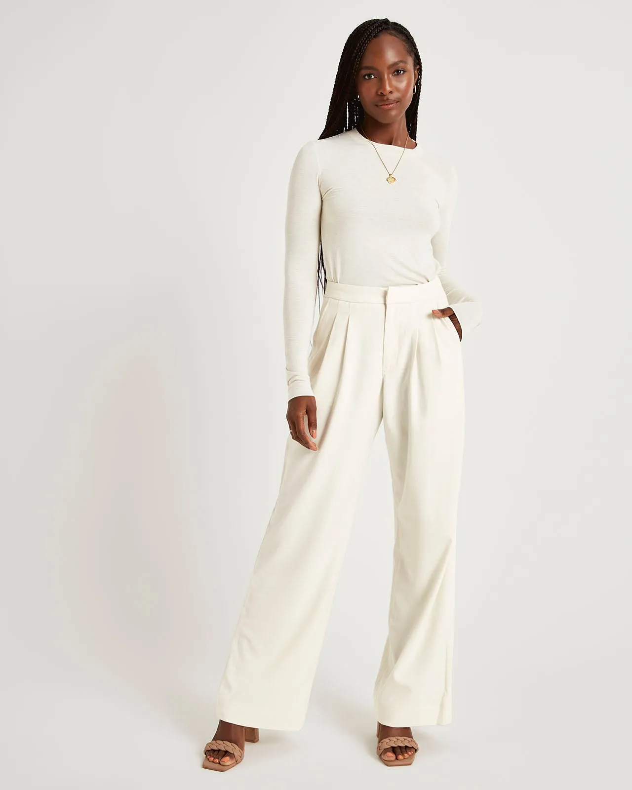 Splendid x Cella Jane Wide Leg Trouser