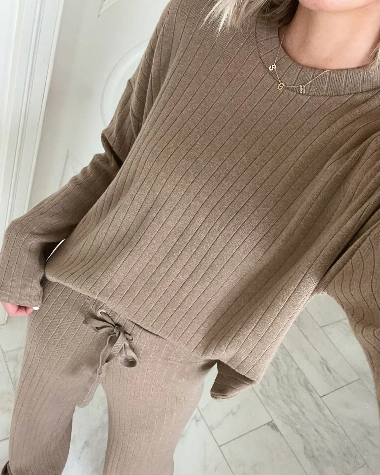 Splendid x @Cellajaneblog Wide Rib Long Sleeve Sweater