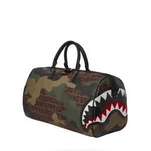 Sprayground Camo Infinity Deluxe Duffle