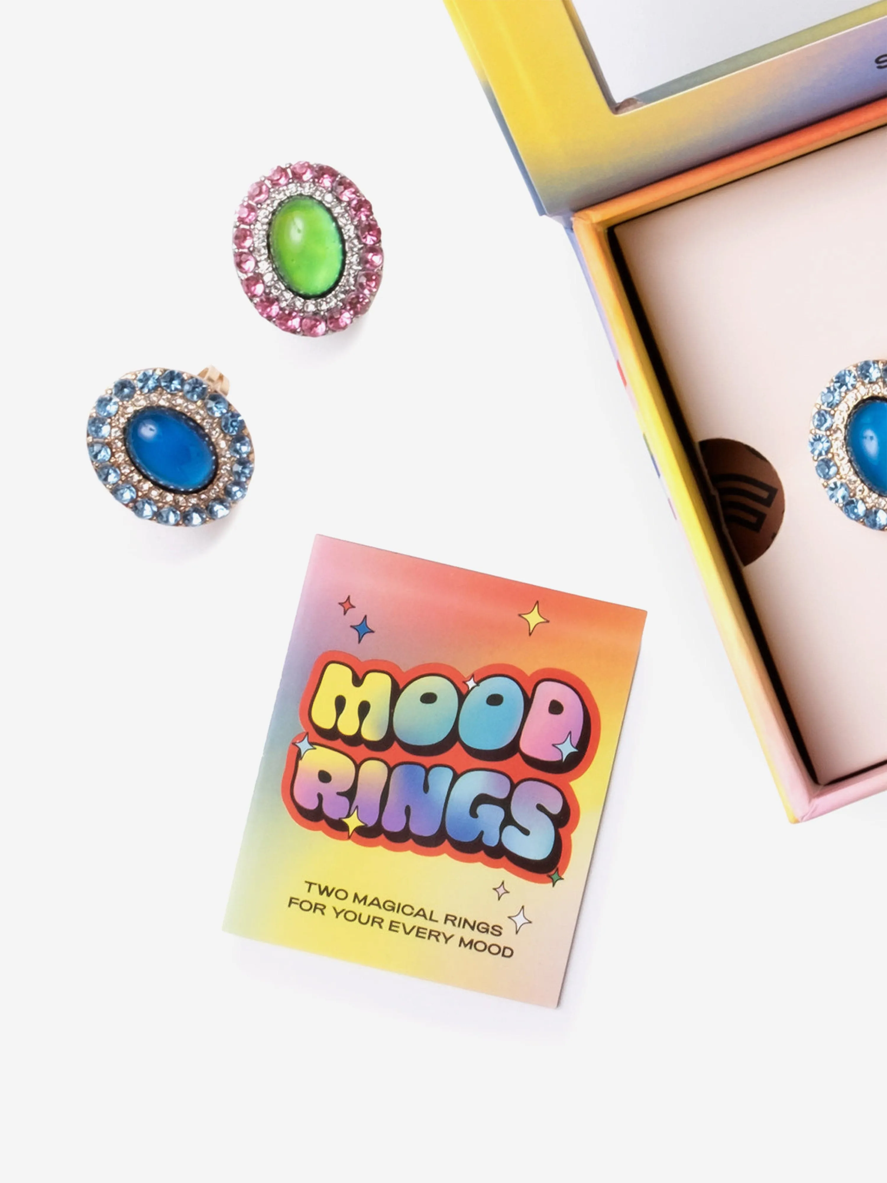 Super Smalls Girls Me Time Double Mood Rings in Multicolour