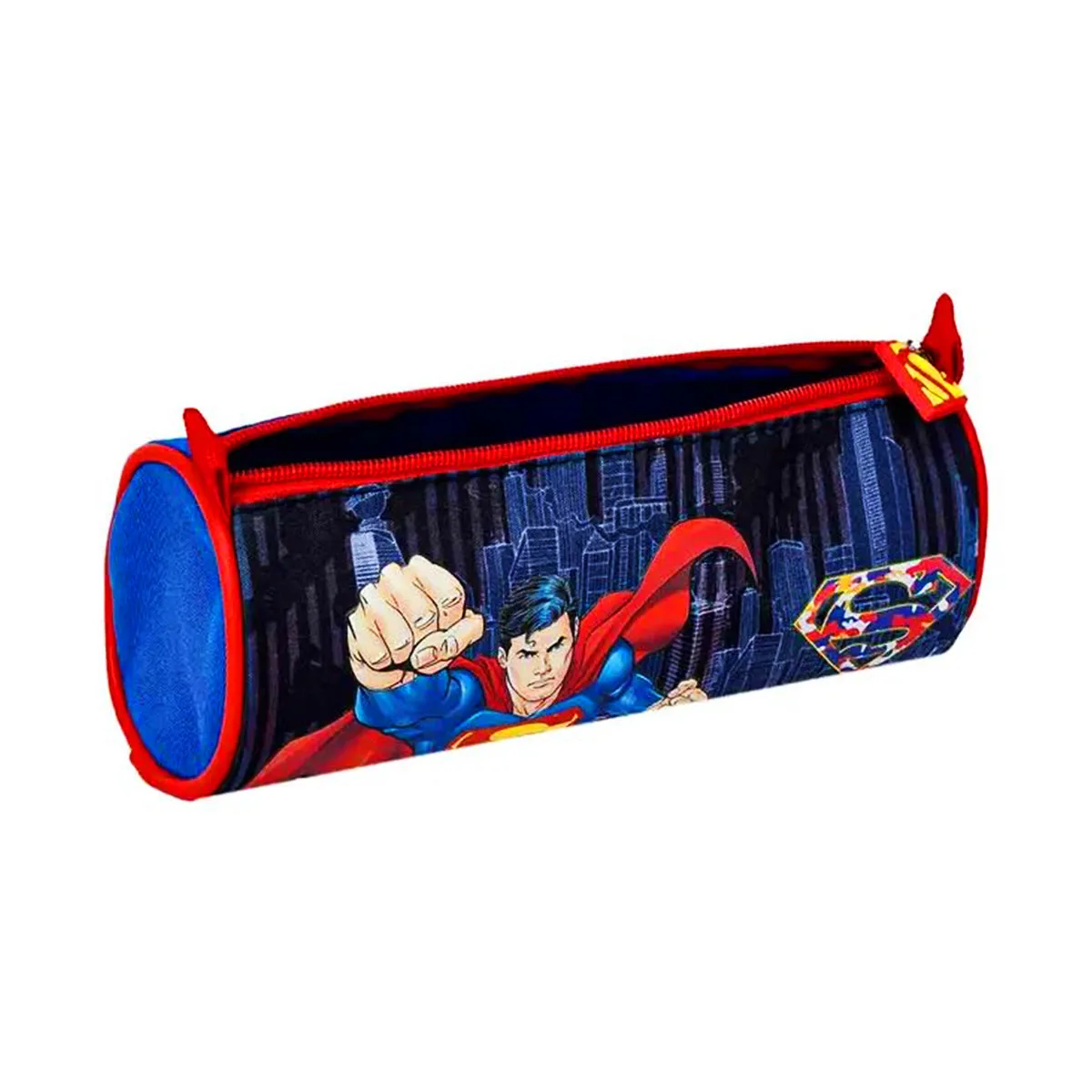 Superman - Attack Round Pencil Case