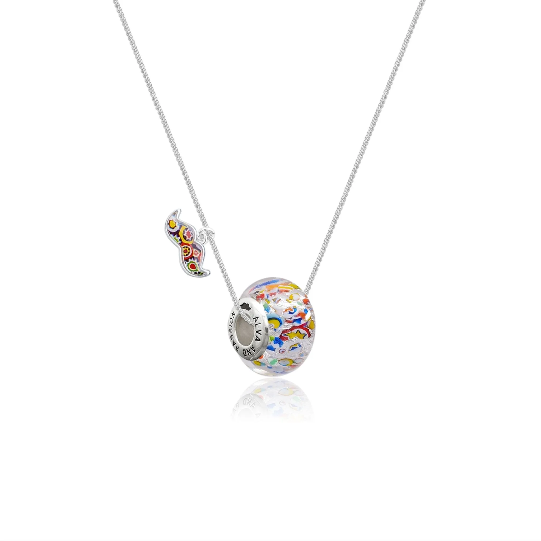 The Kiss Charm Necklace