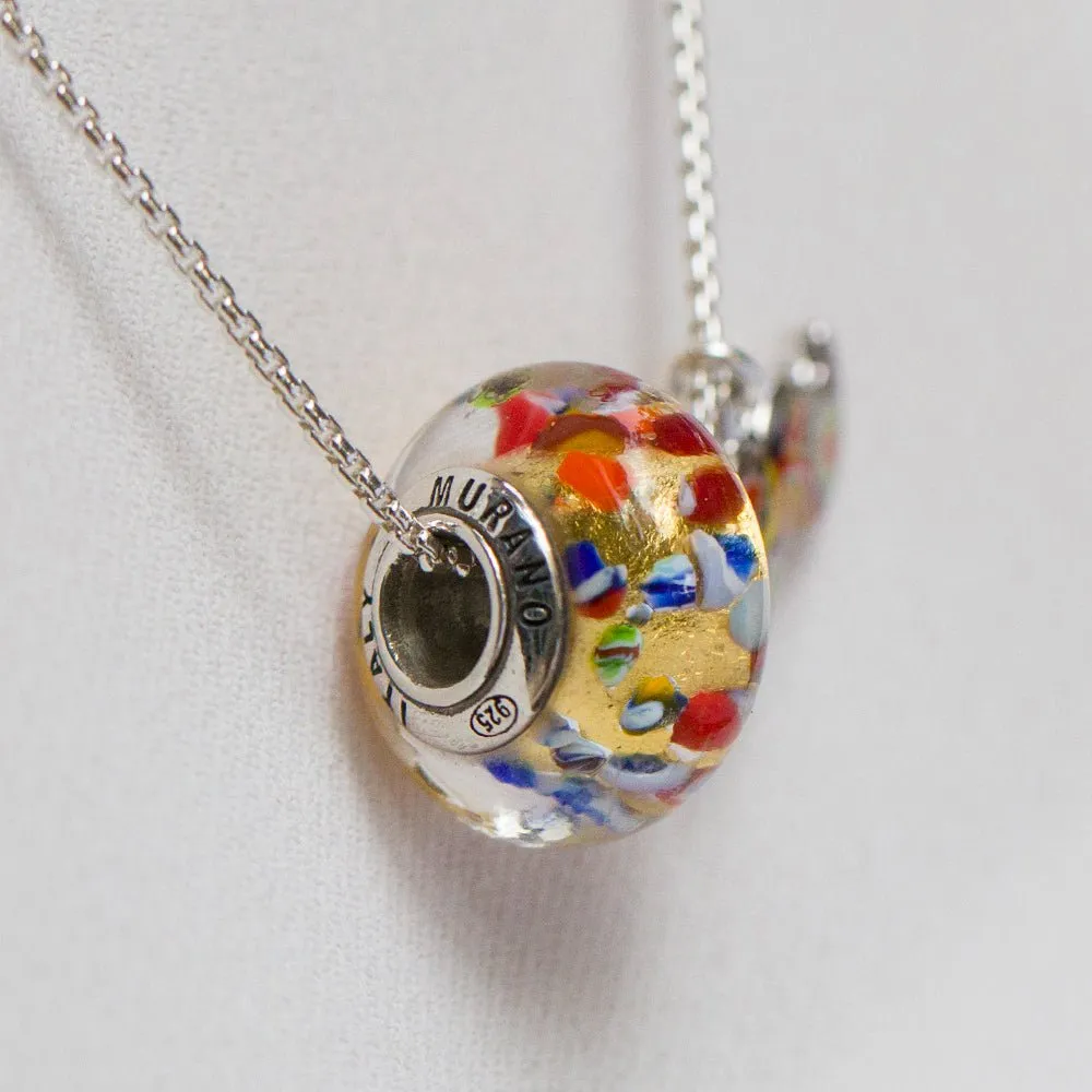 The Kiss Charm Necklace