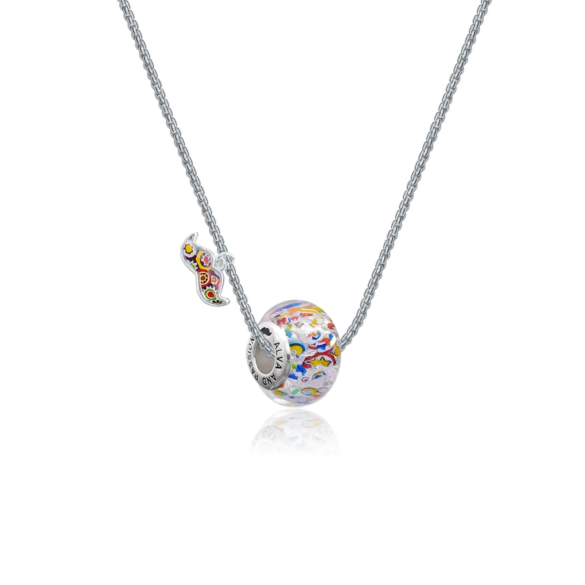 The Kiss Charm Necklace