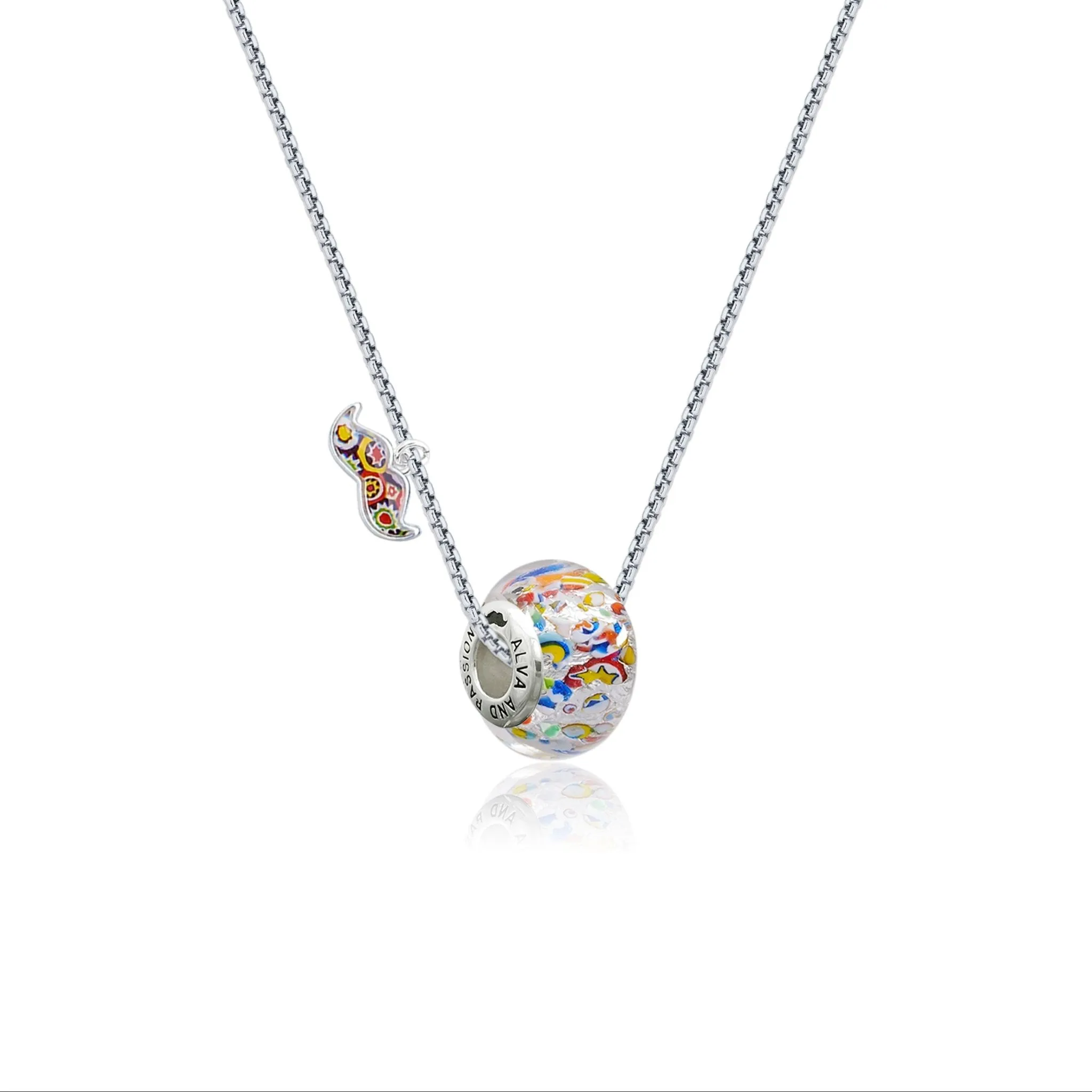 The Kiss Charm Necklace