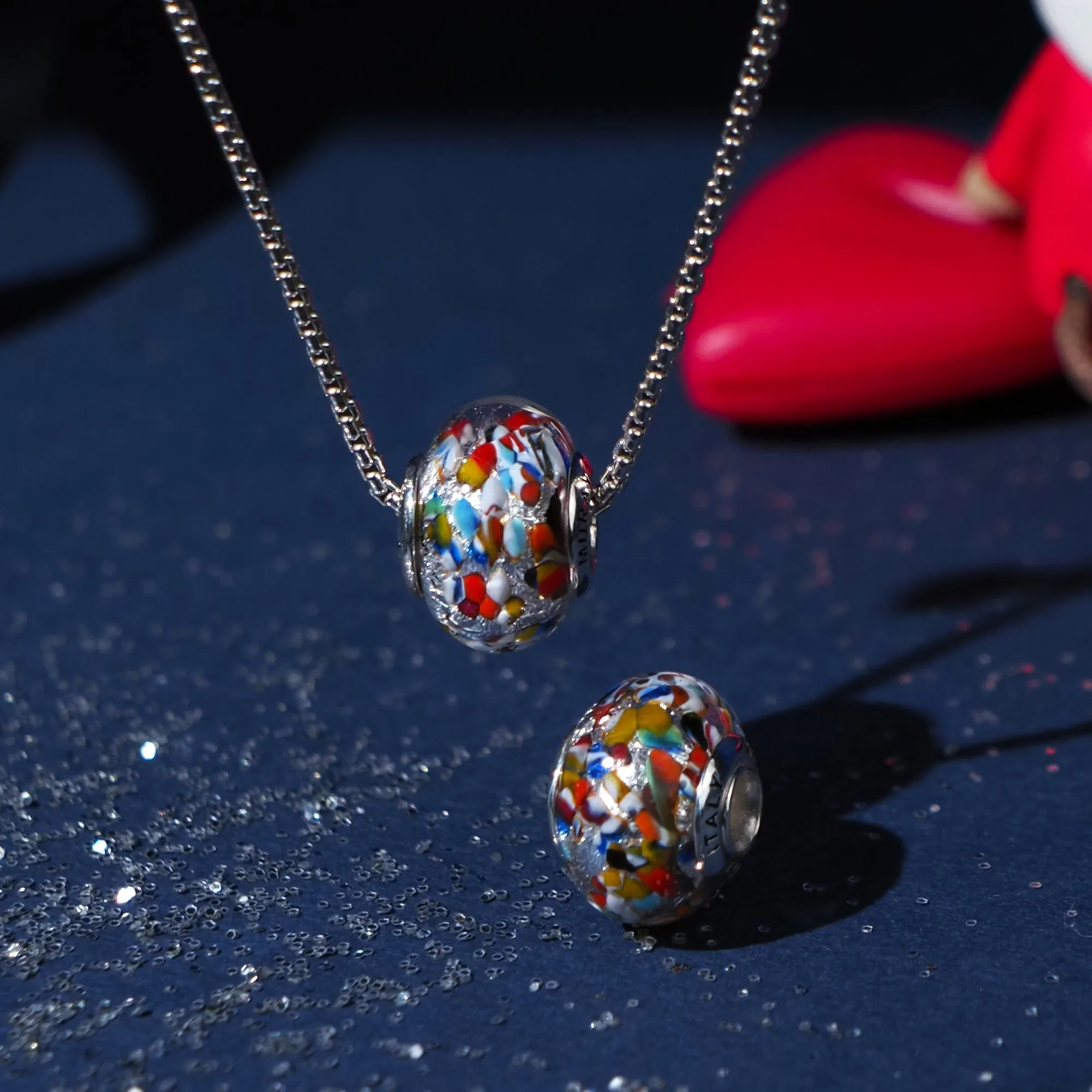 The Kiss Charm Necklace