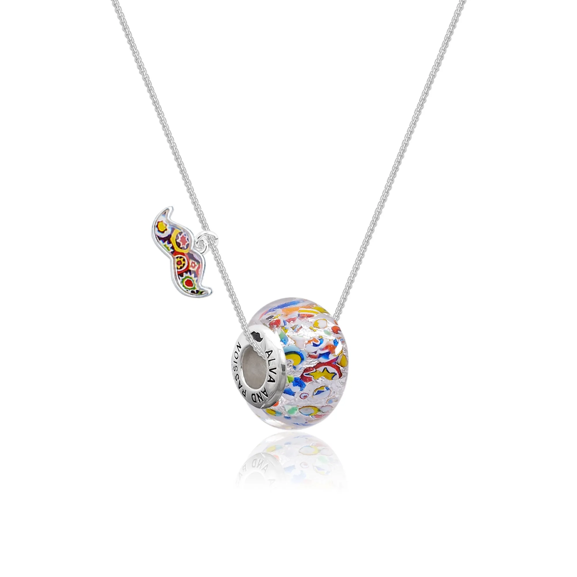 The Kiss Charm Necklace