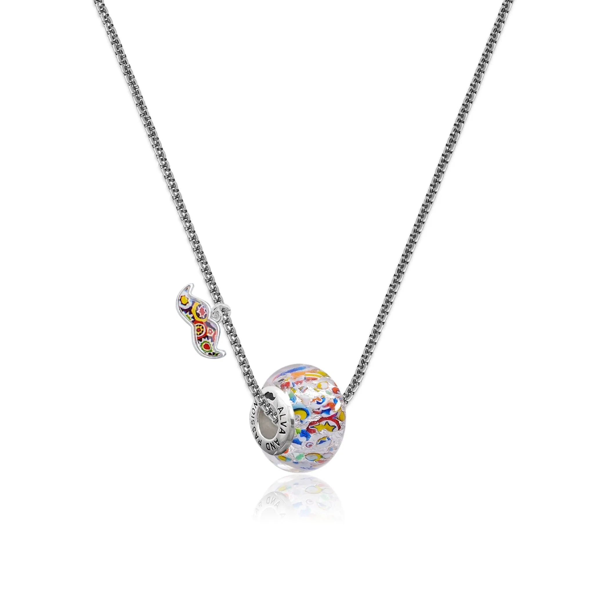 The Kiss Charm Necklace