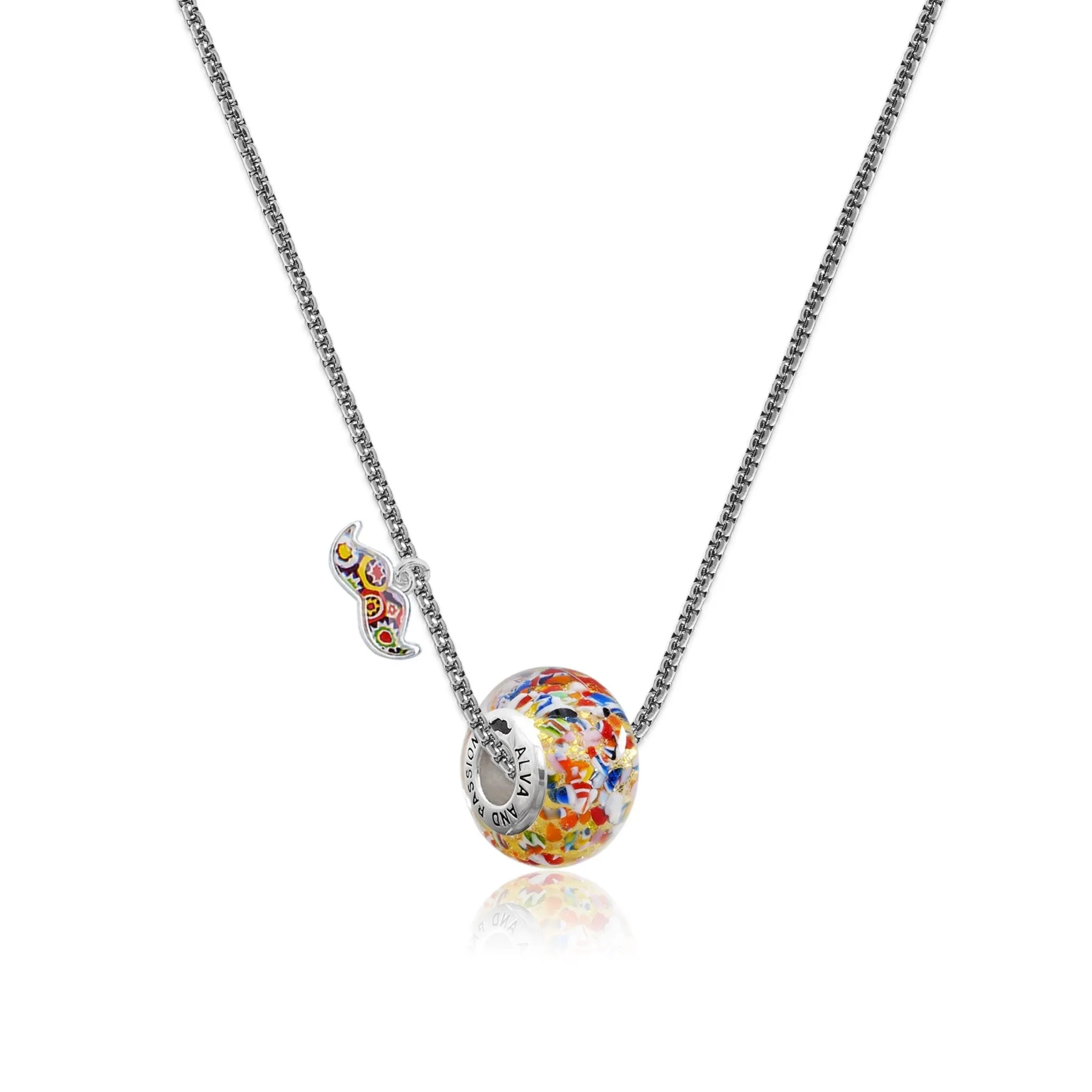 The Kiss Charm Necklace