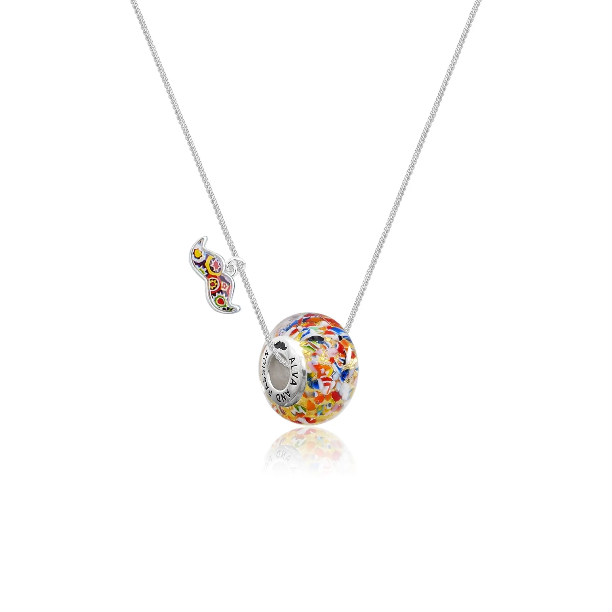 The Kiss Charm Necklace