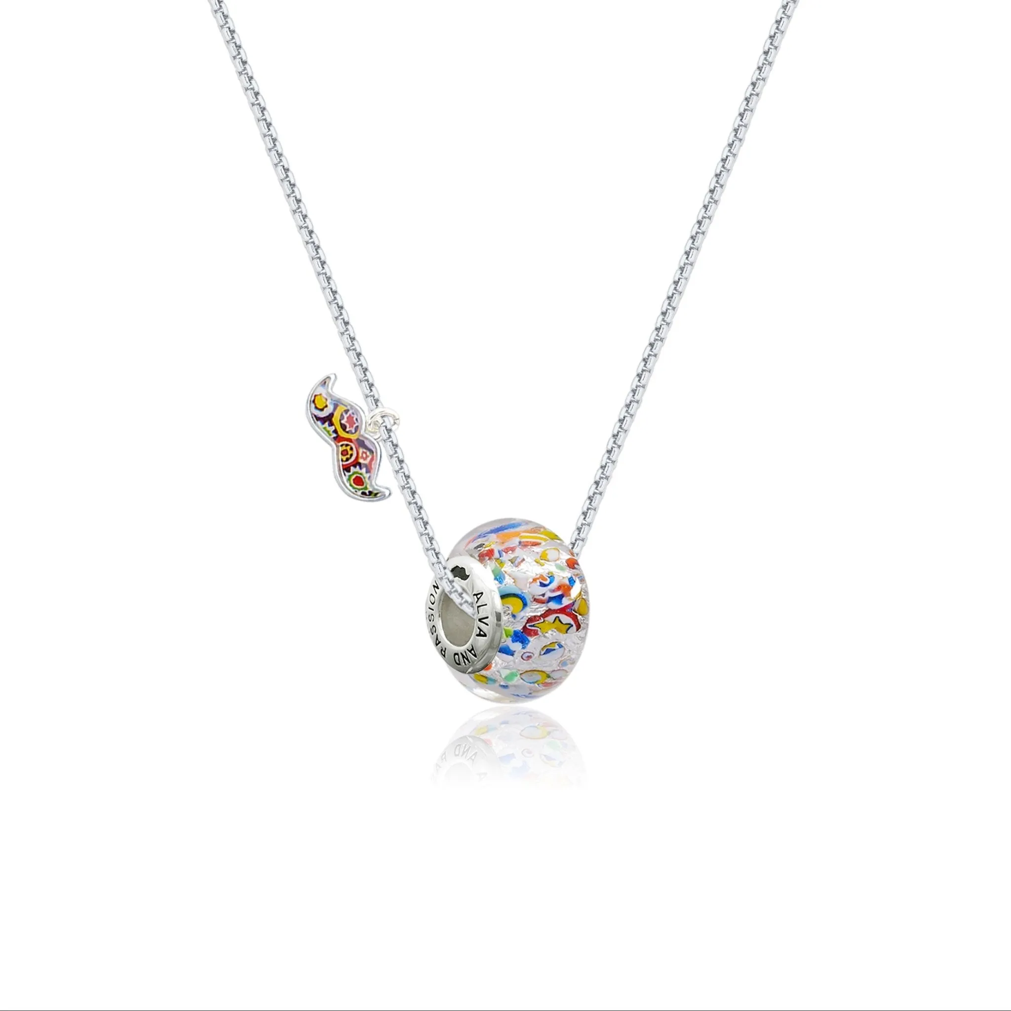 The Kiss Charm Necklace