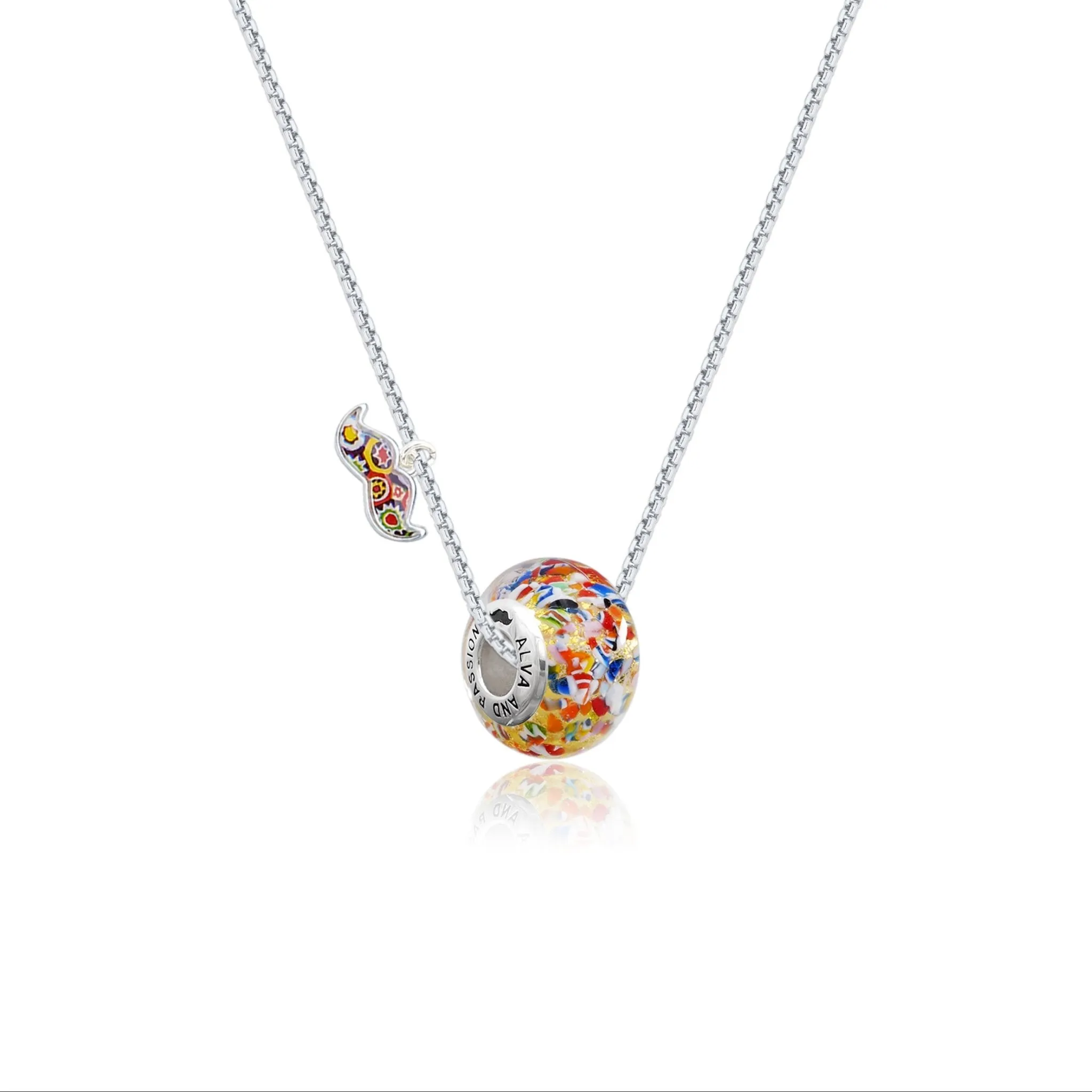 The Kiss Charm Necklace