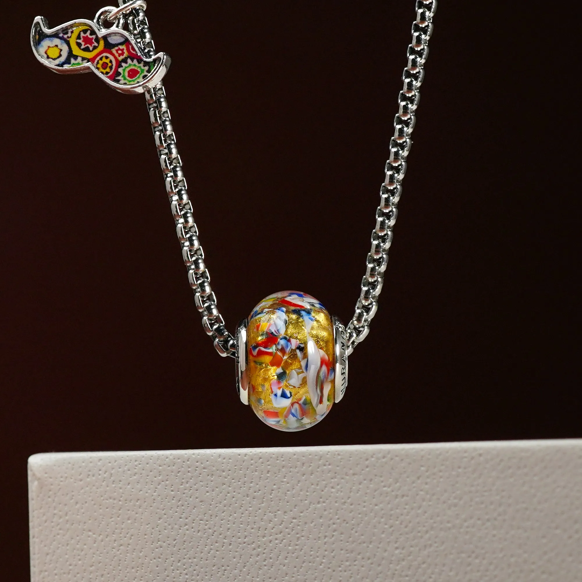 The Kiss Charm Necklace