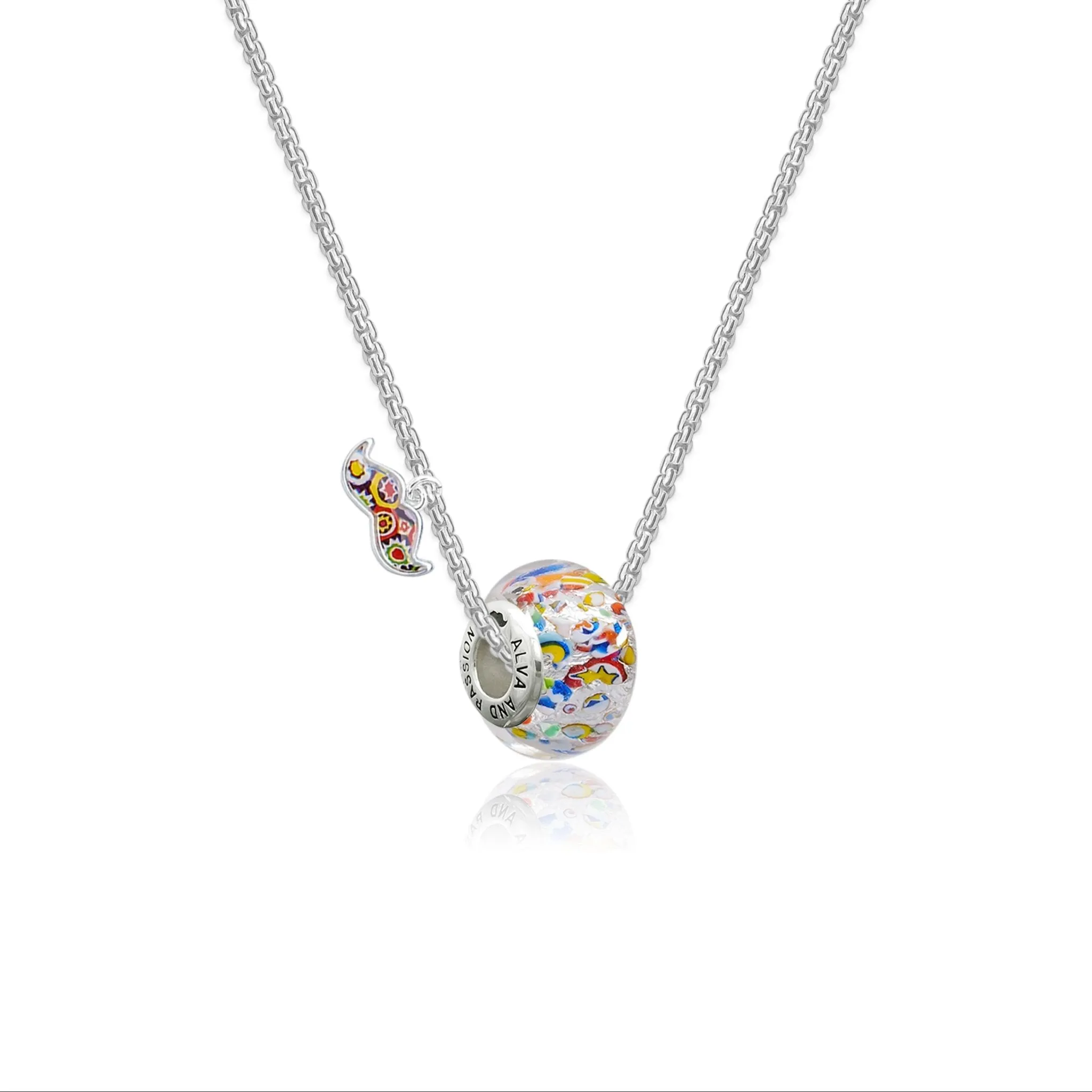 The Kiss Charm Necklace