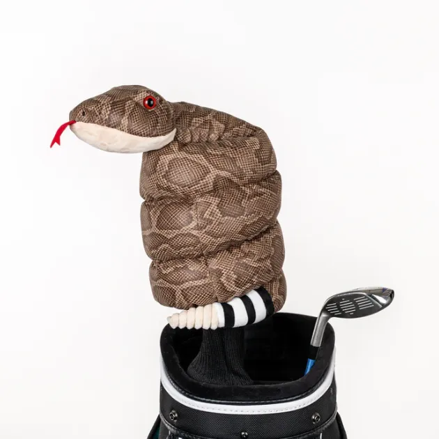 The Rattlesnake Golf Headcover