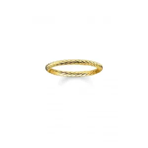 Thomas Sabo Gold Cord Ring TR2121-413-12