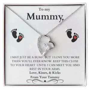 To My Mummy dazzling forever love necklace