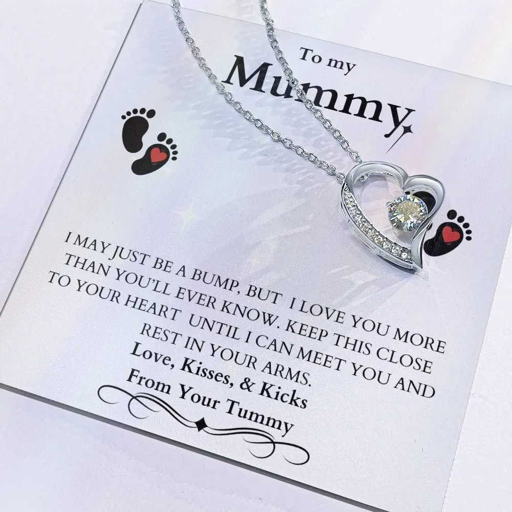 To My Mummy dazzling forever love necklace