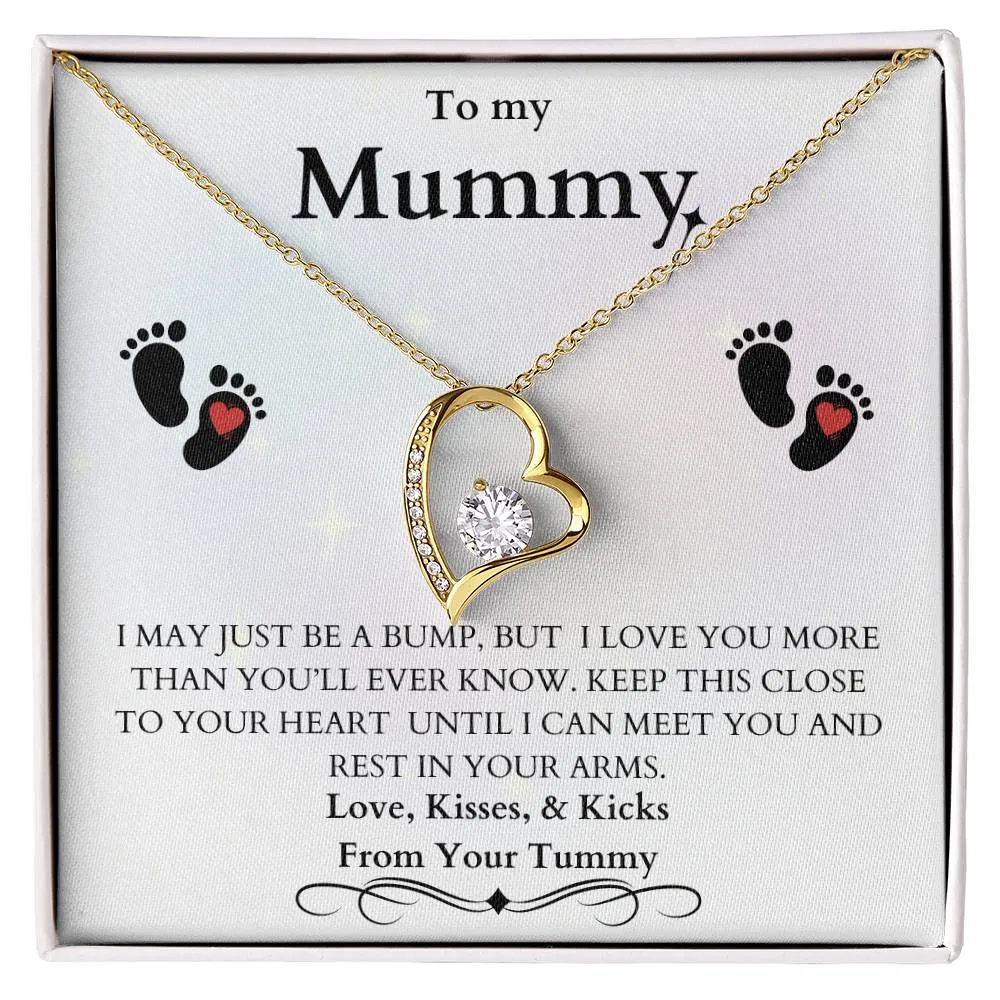 To My Mummy dazzling forever love necklace