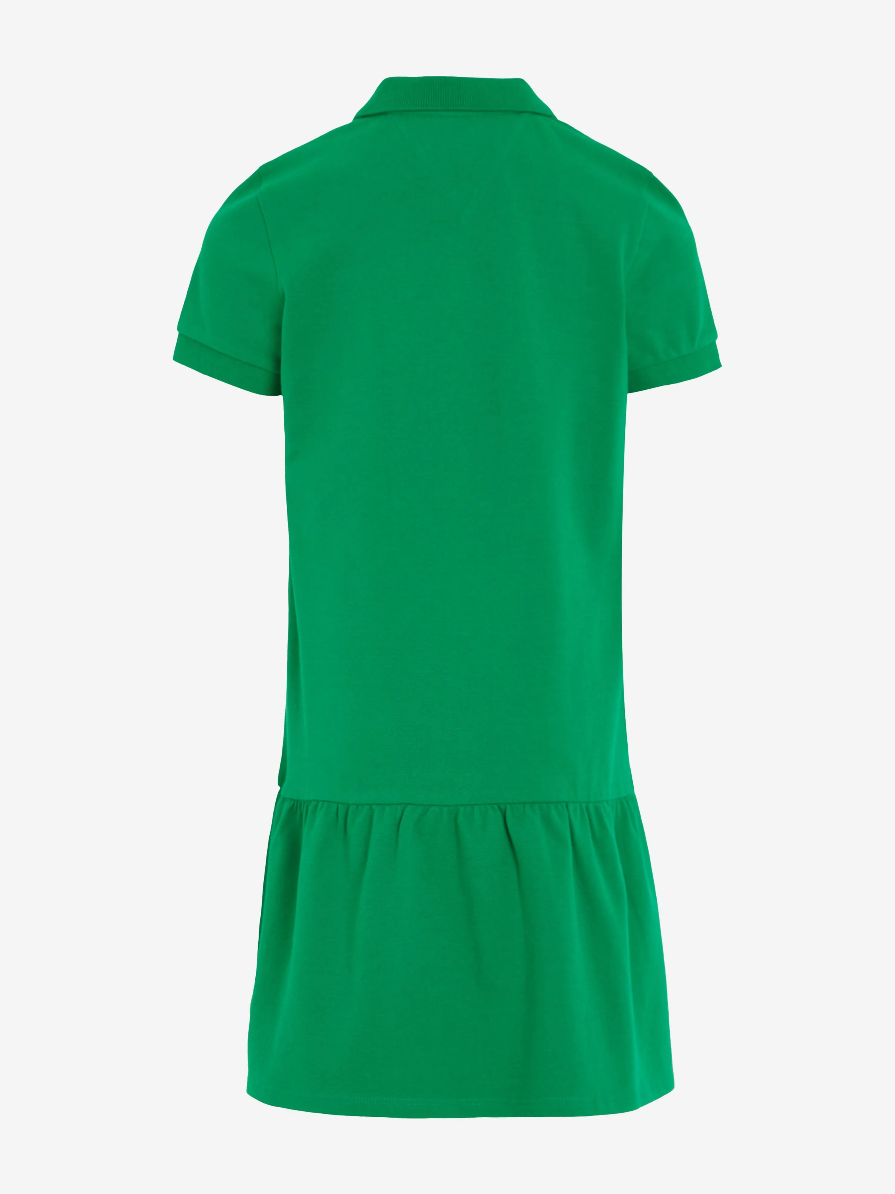 Tommy Hilfiger Girls Essential Polo Dress in Green